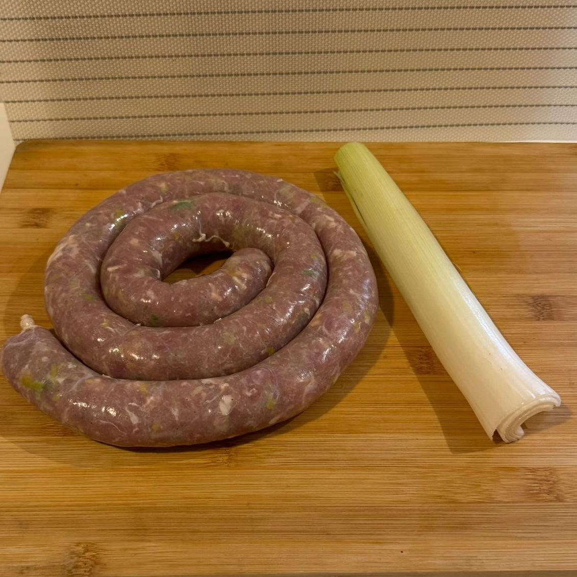Homemade Sausage with Leek- LaBrasa Recipe