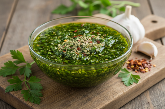 molho chimichuri tipo argentino