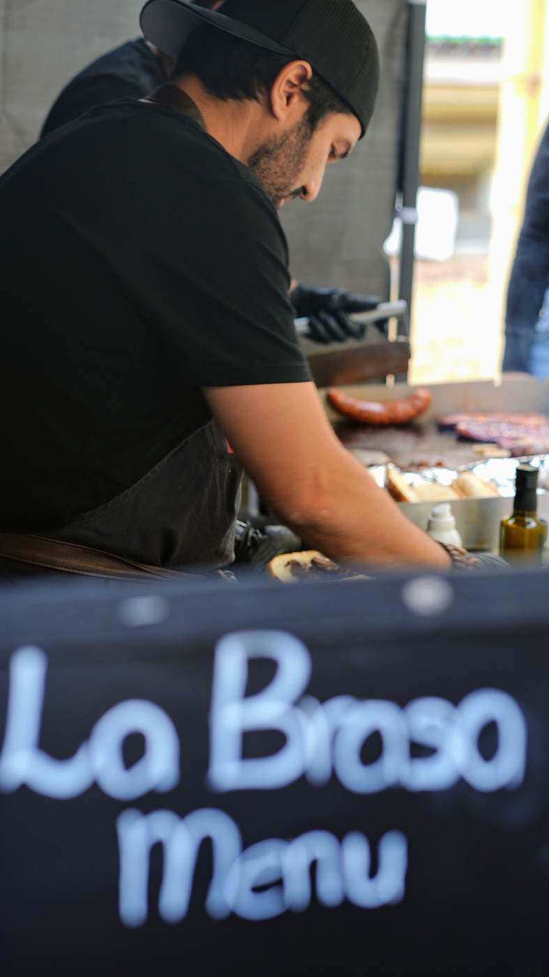 La Brasa full cooking setup