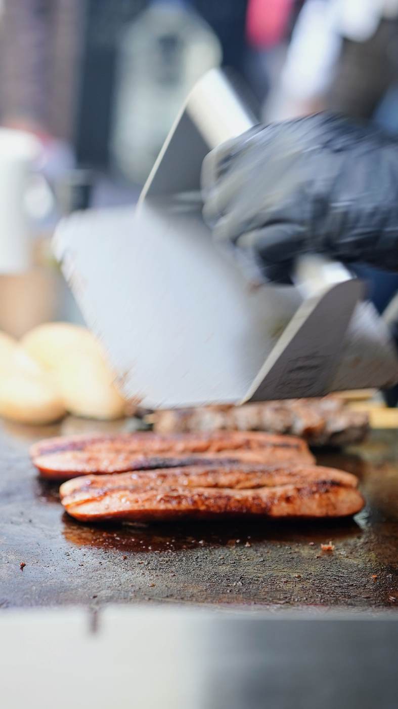 La Brasa chorizo sandwich