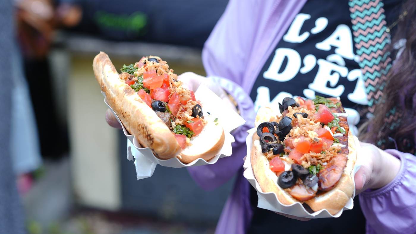 Premium hot dogs La Brasa